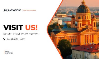 Izmenjivači toplote za grejanje, hlađenje, ventilaciju i klimatizaciju – Hexonic na sajmu ROMTHERM 2025